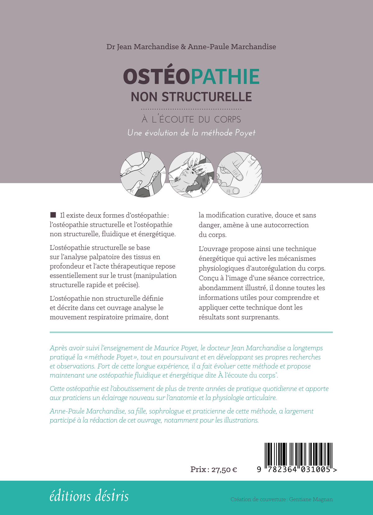 Ostéopathie Non Structurelle - Livre 4e de Couverture